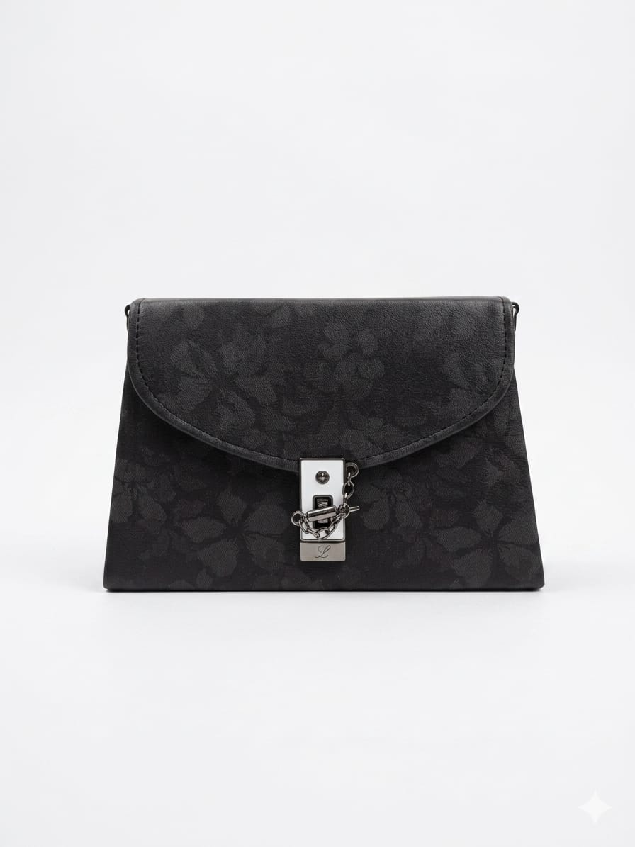 Elegant Floral Pattern Sling Bag