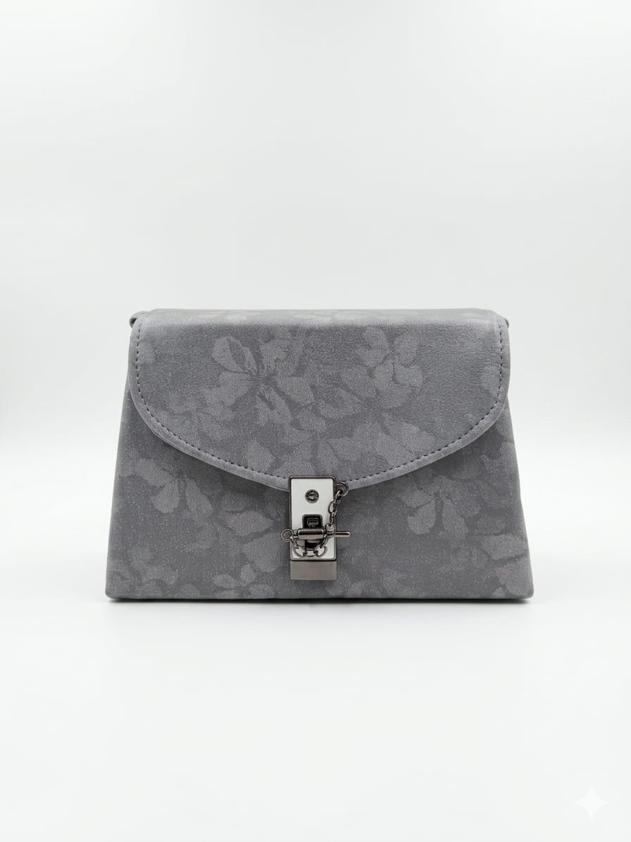 Elegant Floral Pattern Sling Bag